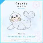 nom des pokemon en japonais - otaria
