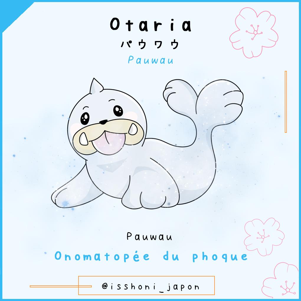 nom des pokemon en japonais - otaria