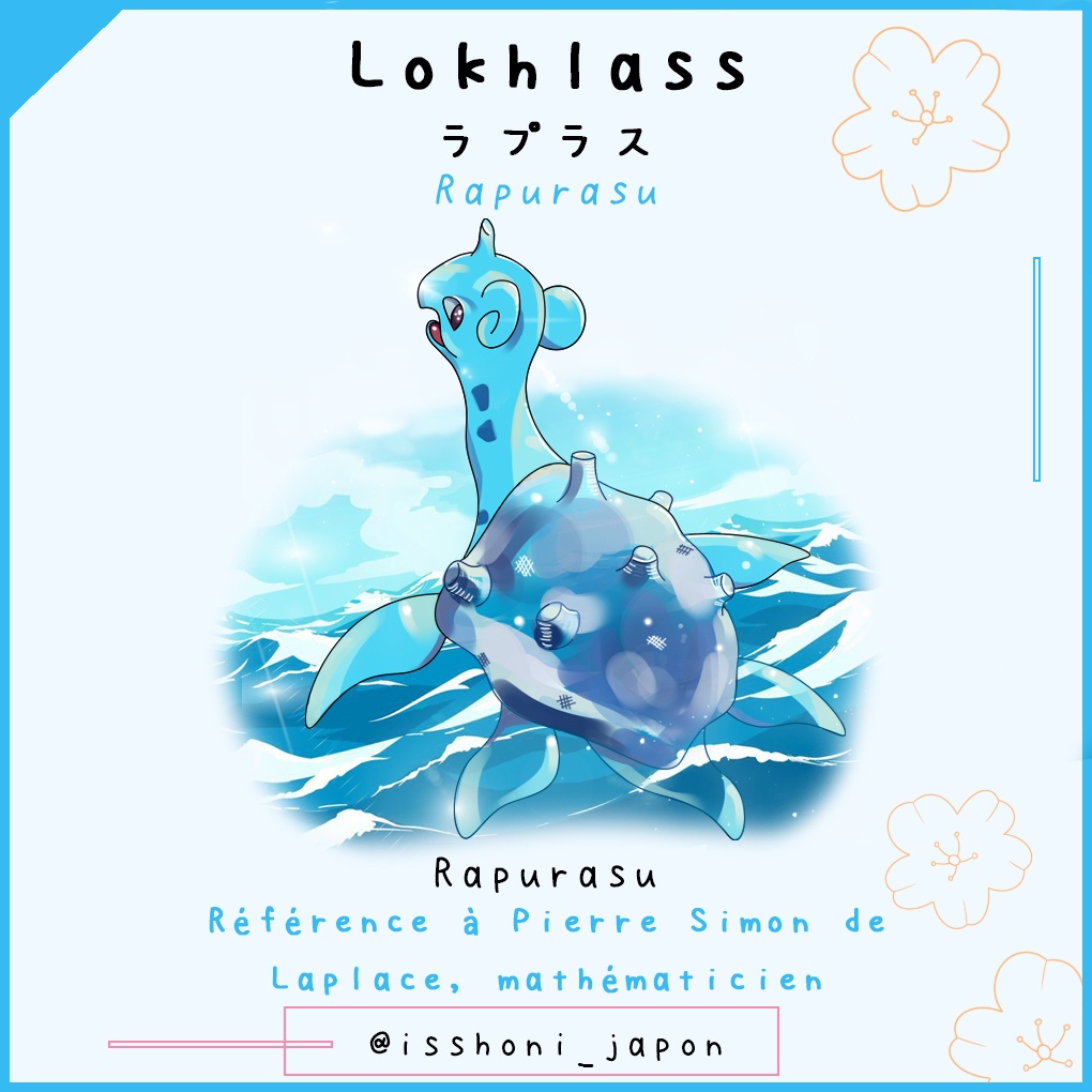 nom des pokemon en japonais - lokhlass